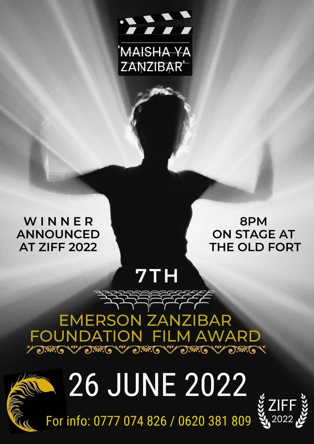 Film Award night at the 25th Zanzibar International Film Festival
