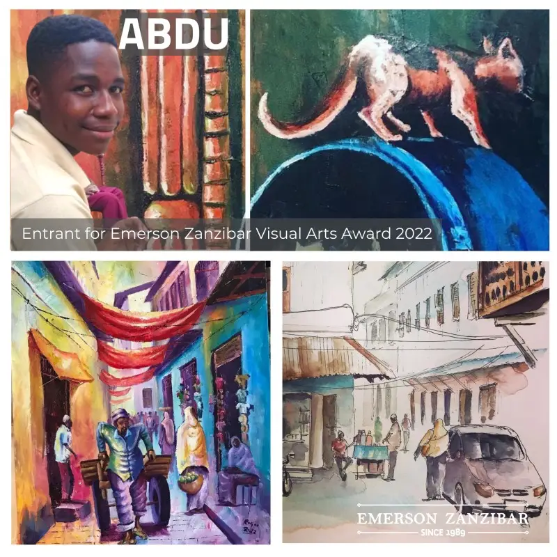 Participating artist poster, 2022 art exhibition