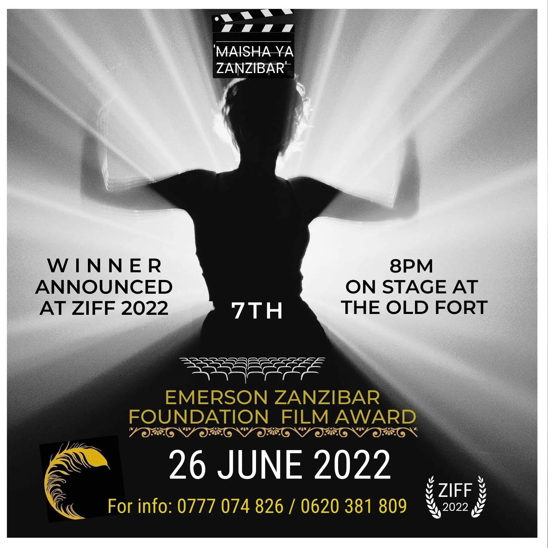 Film Award 2022, Emerson Zanzibar Foundation