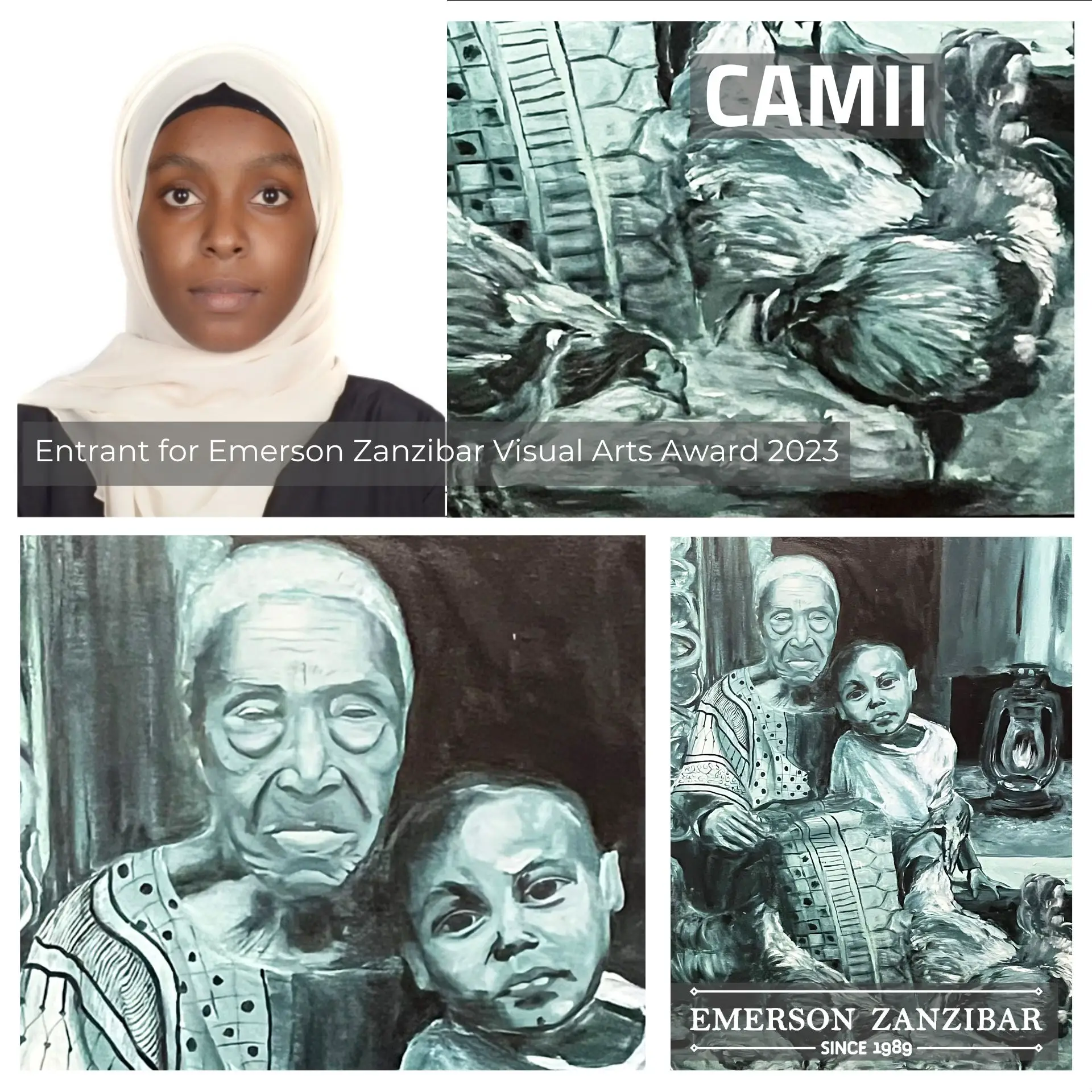 Artwork by Samira Camii, Emerson Zanzibar Visual Arts Awards 2023