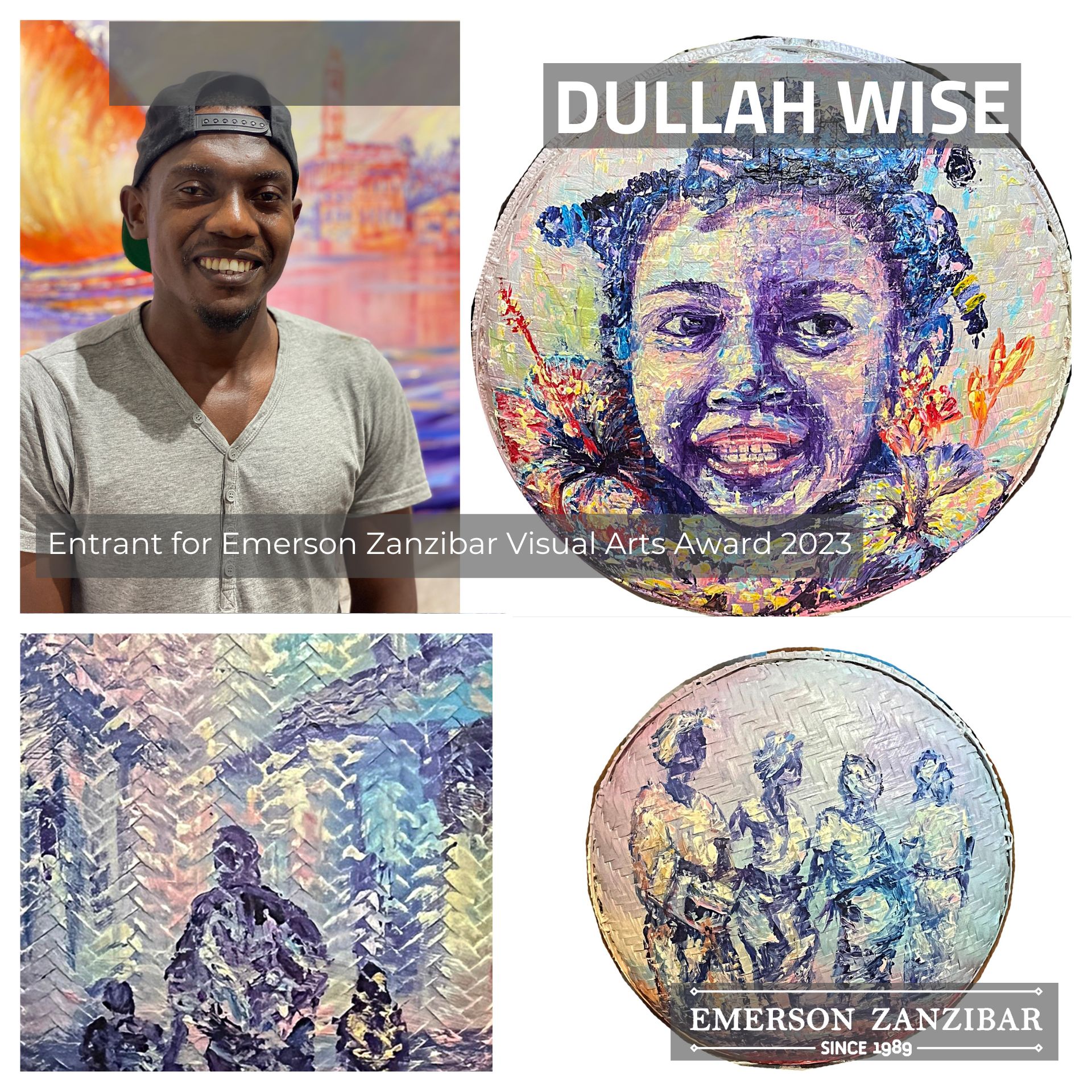 Artwork by Dullah Wise, Emerson Zanzibar Visual Arts Awards 2023