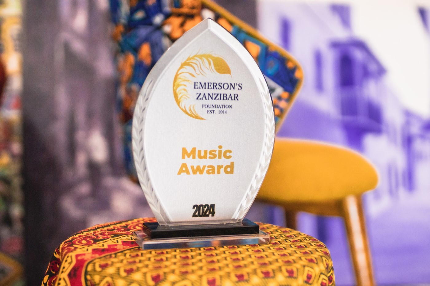 The Sauti za Busara stage during the Emerson Zanzibar Foundation Music Award 2024