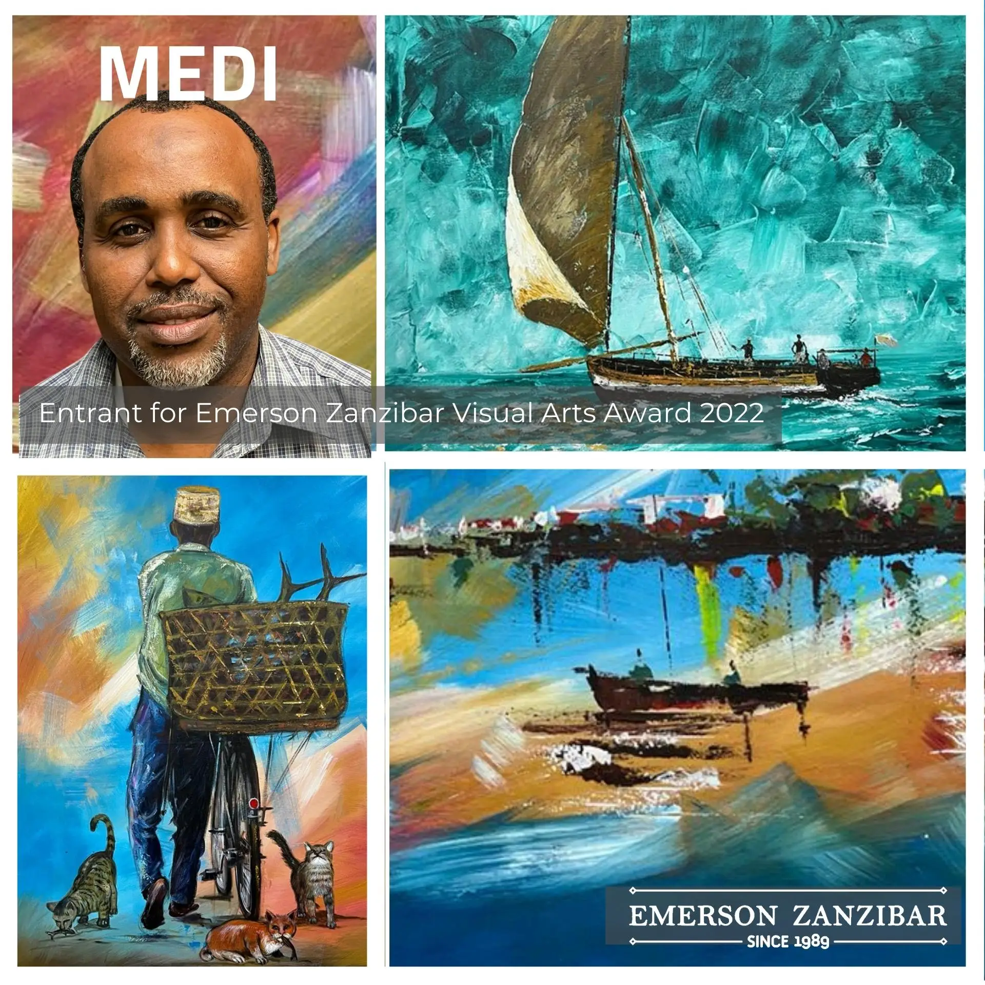 Hemed Mohamed Adam, participating artist