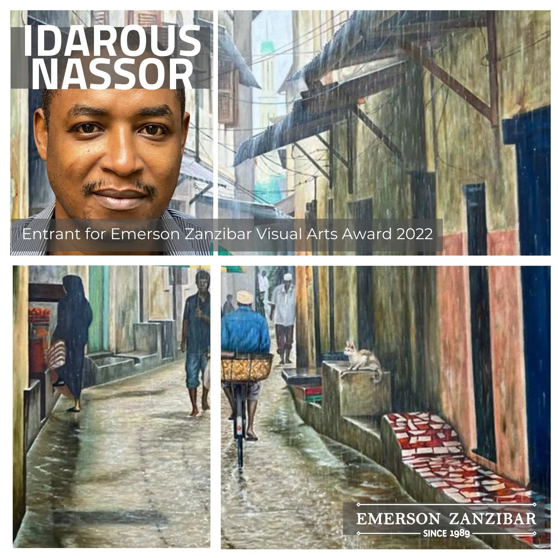 Participating artist portrait, 2022 art exhibition
