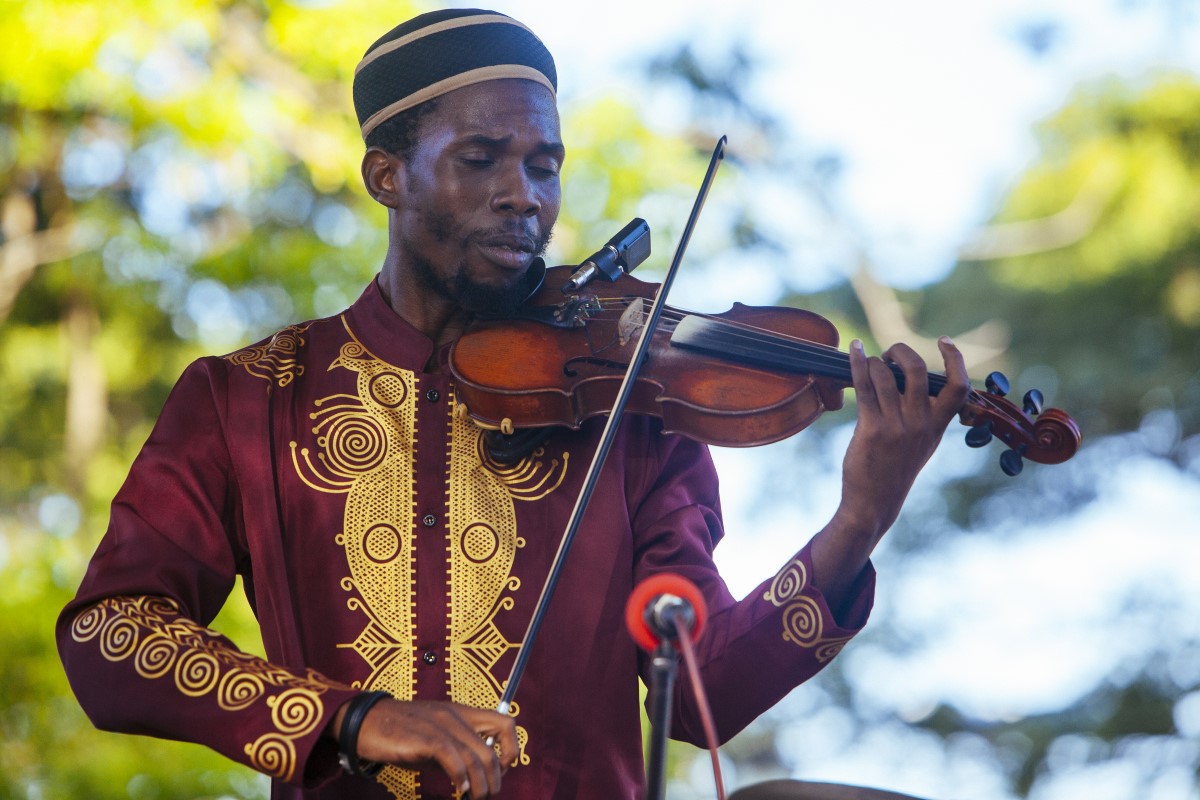 Musicians performing at the Emerson Zanzibar Foundation Music Award 2024