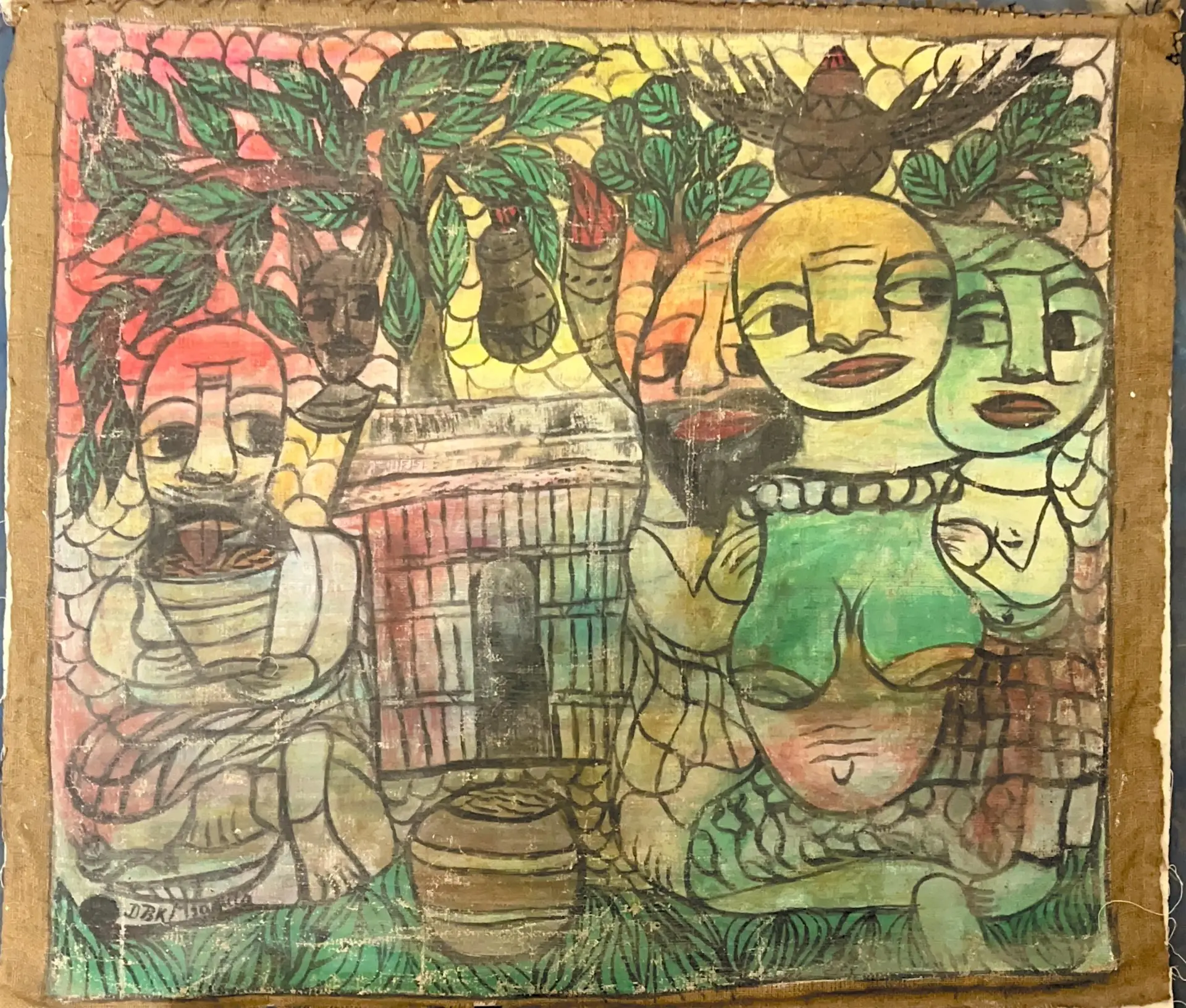 Damian Msagula I — artwork from the Outside the Lines exhibition