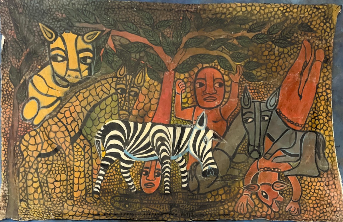 Damian Msagula VII — artwork from the Outside the Lines exhibition